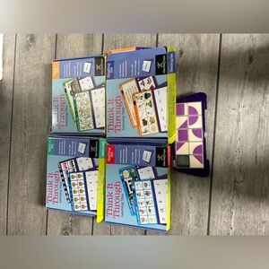 Think it through game set by discovery toys
